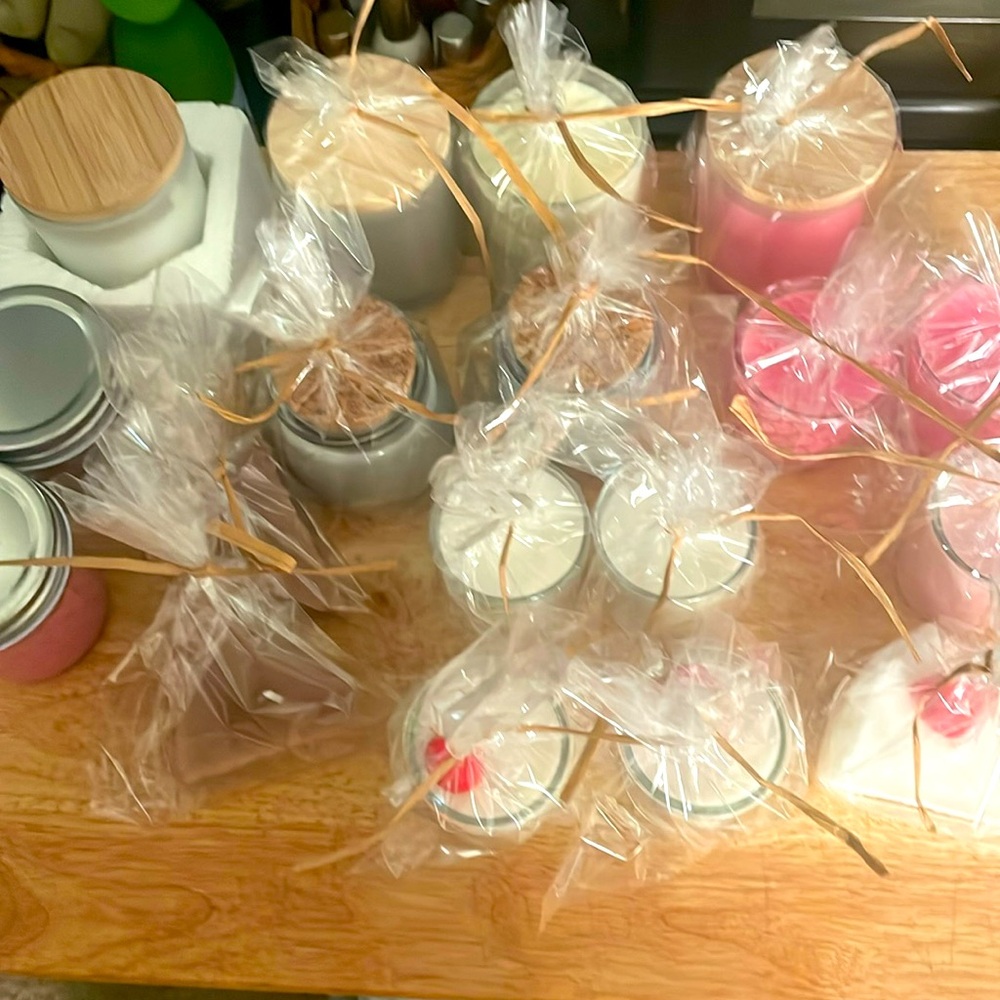 HOMEMADE CANDLES